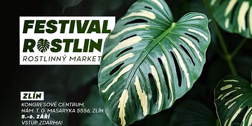 Festival Rostlin ve Zl\u00edn\u011b - velk\u00fd rostlinn\u00fd trh za skv\u011bl\u00e9 ceny