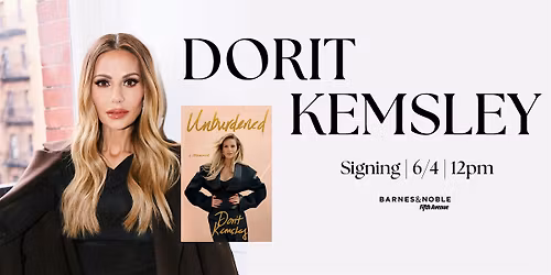 Signing with Dorit Kemsley for UNBURDENED: A Memoir @ B&N 5th Ave, NYC!