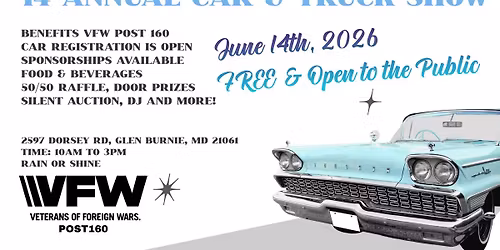 VFW 14th Annual Car Show