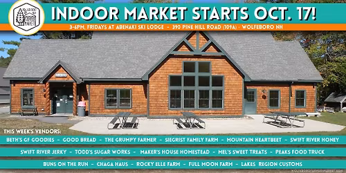 Indoor Market: Wolfeboro Area Farmers Market