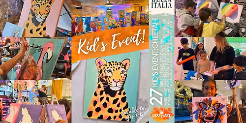 Kid's Event! Cheetah! at Bella Italia, Stadium MK
