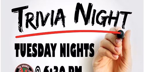 TRIVIA NIGHT AT AJ'S SPORTS GRILL