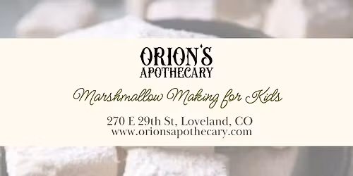 Marshmallow Making for Kids