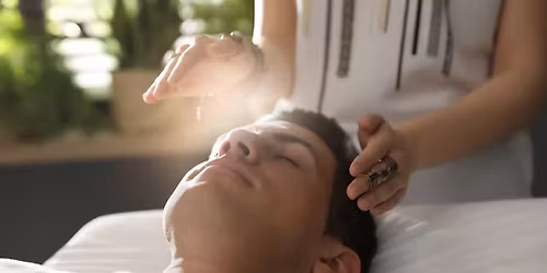 Supporting energy healer workshop