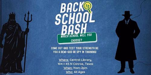 Back to School Bash