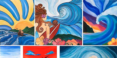 Tropical Scenes in Acrylics with Jen Livia