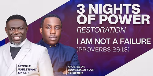 3 Nights of Power Restoration