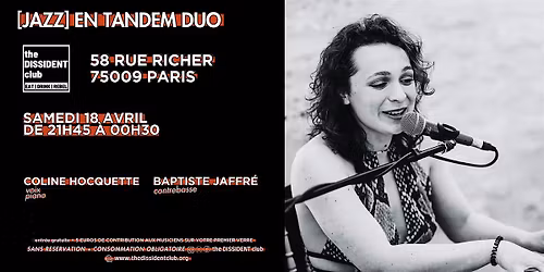 [JAZZ+JAM] En Tandem duo