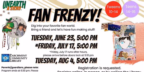 Fan Frenzy (ages 10-16)