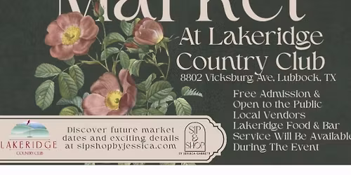 Spring Market at Lakeridge County Club
