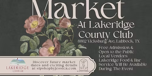 Spring Market at Lakeridge County Club