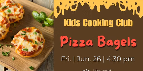 Kids Cooking Club: Pizza Bagels