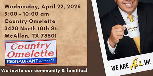 Coffee with Superintendent Dr. Gutierrez | McAllen ISD