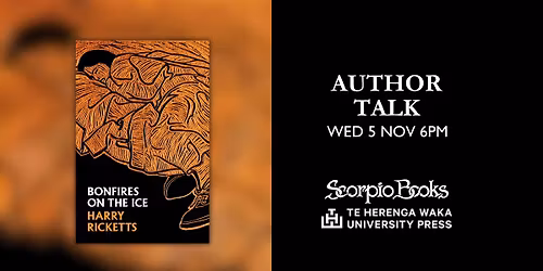 Author Talk | Harry Ricketts with Erik Kennedy