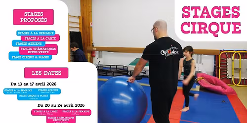 Stages de Cirque