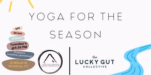 Outdoor Yoga for the Season - 60 minutes - all levels