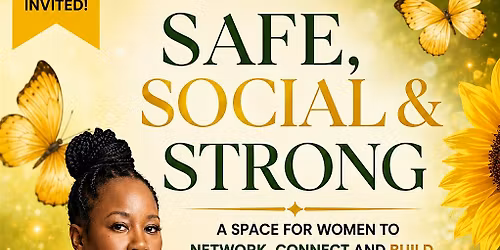 \u201cThe Woman Link Up: Safe, Social, and Strong.\u201d