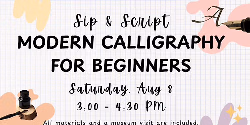 Modern Calligraphy for Beginners