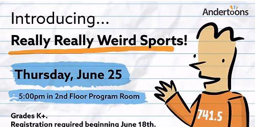 Andertoons - Really Really Weird Sports