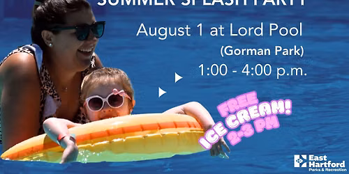 Summer Splash Party - Lord Pool (Gorman Park)