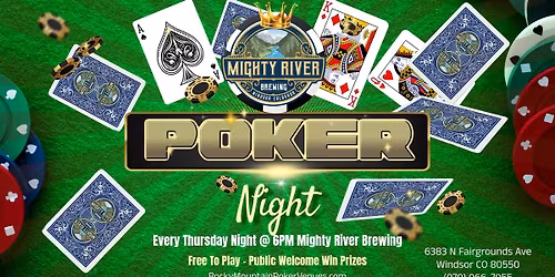 Poker Night at Mighty River Brewing