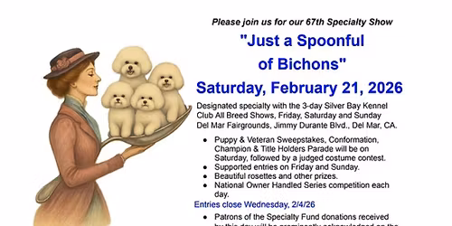 Just a spoonful of Bichons