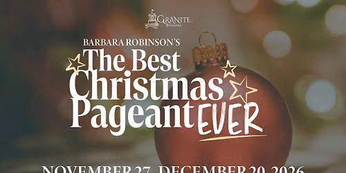 The Best Christmas Pageant Ever