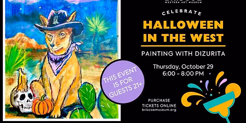 Painting with DiZurita: Halloween in the West