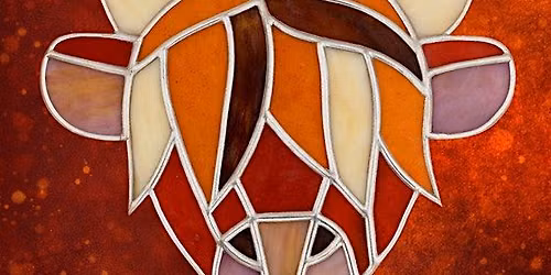 *NEW* Highland Cow Stained Glass Workshop ADVANCED Class