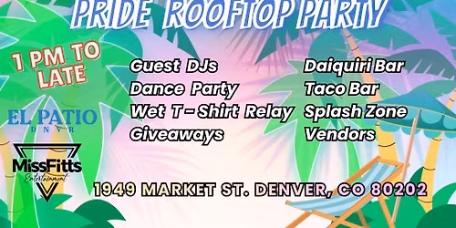 Wet & WILD Pride, Rooftop Party for the Sapphics