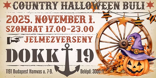 Dokk19 Halloween country line dance buli