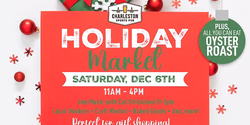 Holiday Market & AYCE Oyster Roast