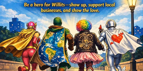 Willits Cinco-ish Superhero Crawl