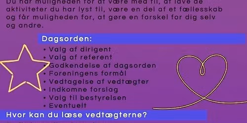 Stiftende generalforsamling for Ung til ung