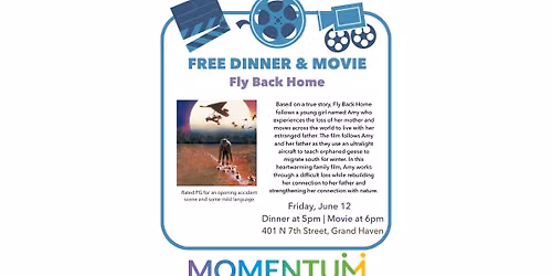 Free Dinner & Movie - Fly Back Home