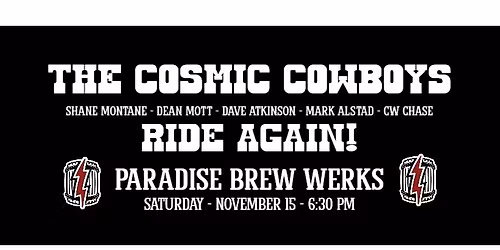 The Cosmic Cowboys - RIDE AGAIN!