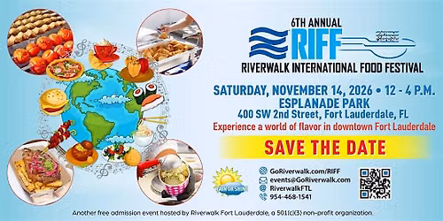 Sixth Annual Riverwalk International Food Festival