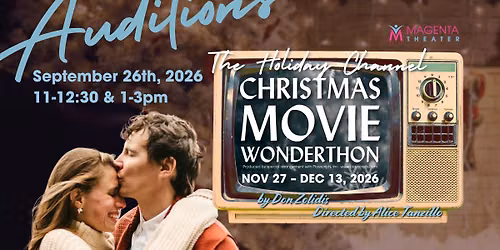 Auditions for The  Holiday Channel Christmas Movie Wonderrthon