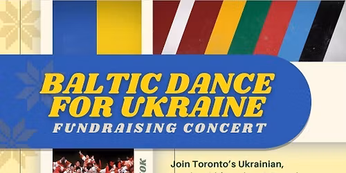 Baltic Dance for Ukraine fundraising performance