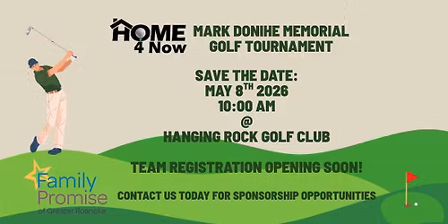 2026 Home 4 Now Mark Donihe Memorial Golf Tournament
