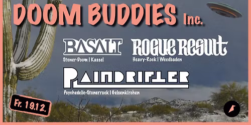 DBI #45: Rogue Result \/ Plaindrifter \/ Basalt \u2022 Kreativfabrik Wiesbaden