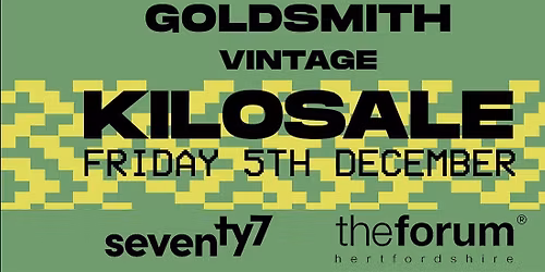 Goldsmith Vintage University Of Herts Kilosale