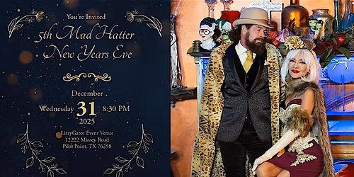 5th Mad Hatter New Years Eve 2025