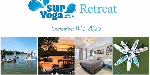 SUP Yoga & Retreat at Lake Anna