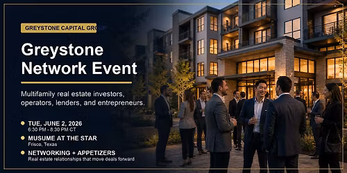Greystone Commercial Real Estate Networking Event