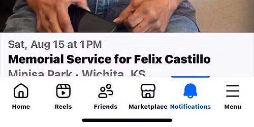 Memorial Service for Felix Castillo