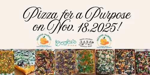 Pizza for a Purpose! - Second Harvest Fundraiser