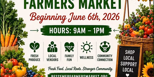 Bessemer Farmers Market Opening Day
