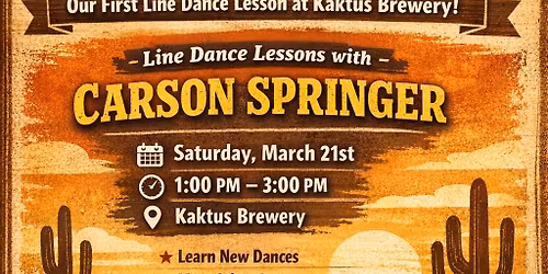 Boots, Beer & Line Dancing