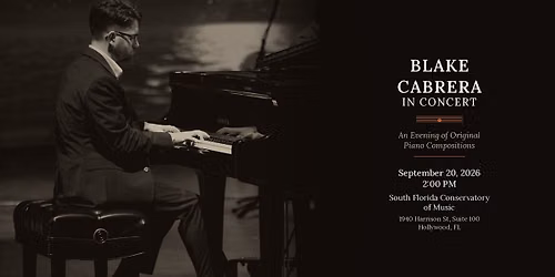 Blake Cabrera in Concert